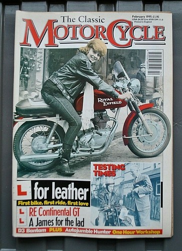 Classic motorcycle feb 1995 - classic,
