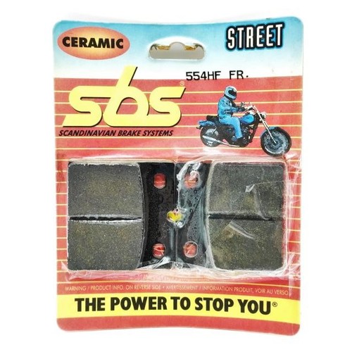 Front brake pads sbs - pads,, 554hf