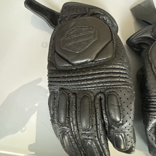 Harley davidson leather glove - davidson,