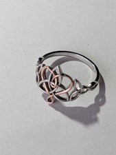 Clogau Fairies Of The Mine Silver Interlocking Ring