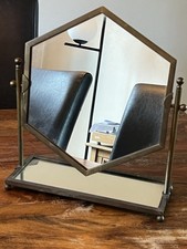 VINTAGE HEXAGONAL BRASS ART
