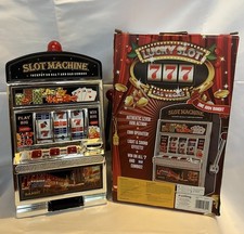 Mini Slot Fruit Machine Game One Arm Bandit Arcade Toy Slot Machine