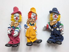 Vintage Porcelain/Wire Clown
