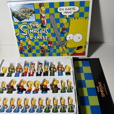 The Simpsons 3-D Chess Set