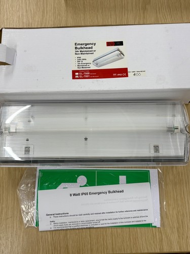 Emergency bulkhead light 3hr - light,