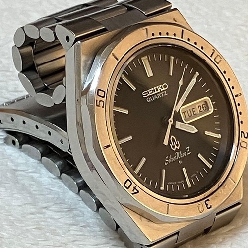 Seiko silver wave quartz - seiko, z