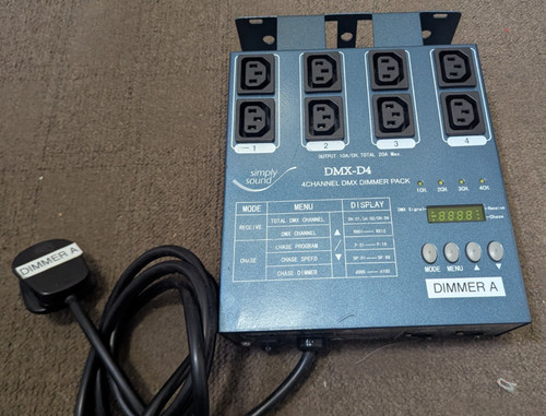 Channel dmx dimmer - 4,
