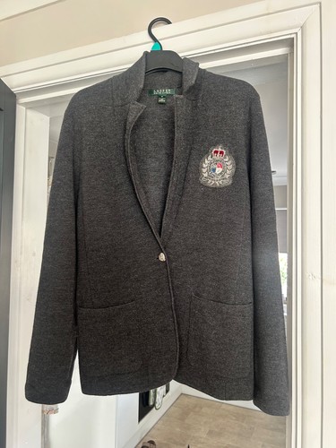 Ralph lauren grey blazer - ralph,