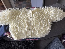Loop cardigan handmade size 6m