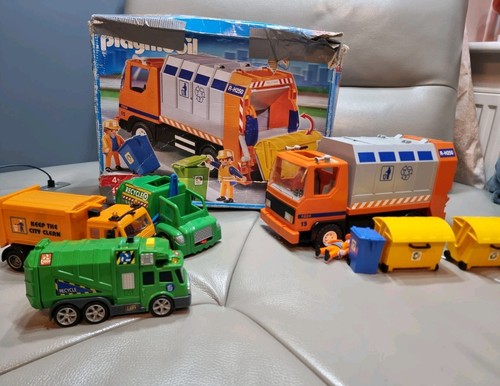 Playmobil 4418 recycling truck - playmobil,