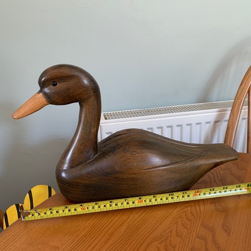 Inch wooden duck decoy - 16,