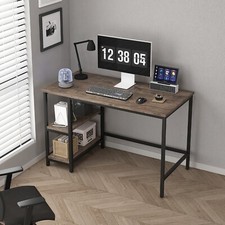 Computer Desk w/ 2 Shelves on