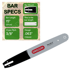 15" OREGON Guide Bar for STIHL