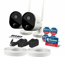 x2 Swann 1080p HD Wi-Fi CCTV