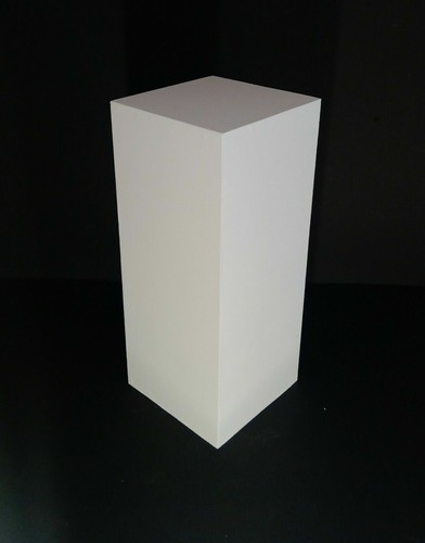 White display pedestal - 42",