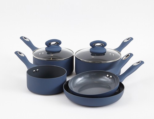 Cermalon matt blue piece - blue, 5-piece