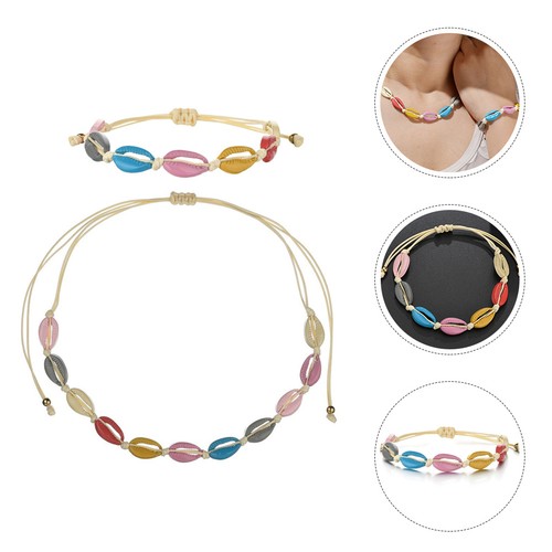 2pcs sea shell bracelet - sea,