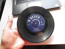 THE DENNISONS: BE MY GIRL B/W LITTLE LATIN LUPE LU 7"  (1963) DECCA RARE BEAT