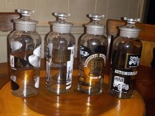 Vintage MCM Glass Decanters
