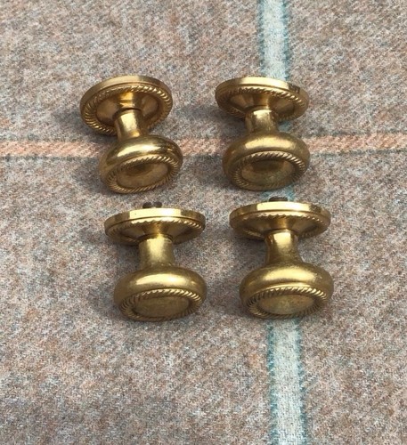 Four solid brass cupboard - four,