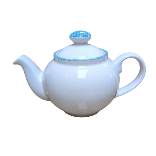 Topaz dapple edge teapot - dapple,