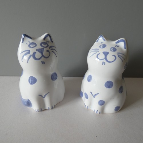 Burnham pottery cat - burnham, figurines