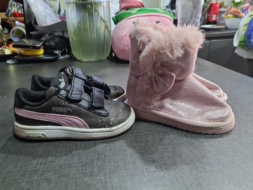 Girls puma sparkle trainers - puma,
