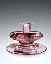 Art Deco Amethyst Cloud Glass