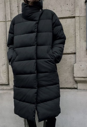 Zara women black - zara, puffer