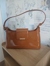 Tan Handbag by Hexagona Paris