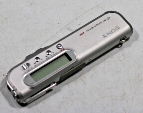 Sony voice recorder icd - sony, icd-s1