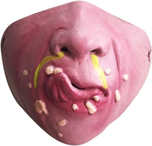 Snot nose mask funny half - snot,
