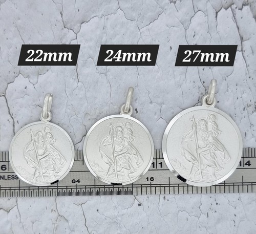 Sterling silver saint - silver,