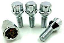4 x ALLOY WHEEL LOCKING BOLTS