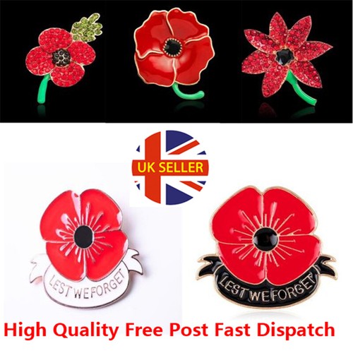 Red flower veteran lest - red, we