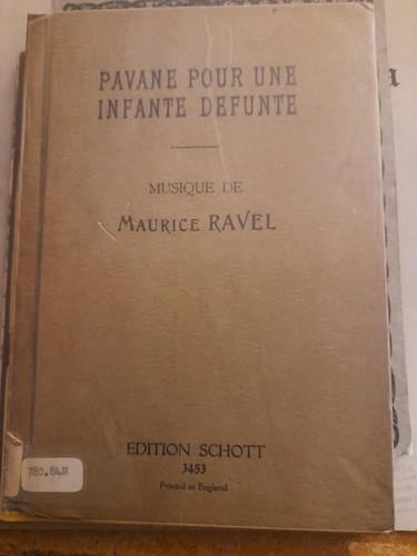 Ravel pavane pour - une, infante