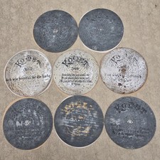 Antique German Symphonion Music Box Disc Lot Komet Daughter Of The Regiment 