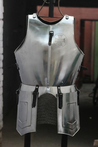 Guage steel medieval knight - steel,