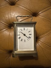 Antique Victorian French Brass Clock