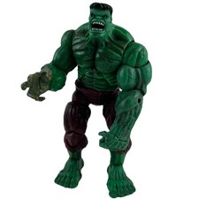 Incredible Hulk 2004 Gamma Puch Hulk Action Figure 7” Toy Wrong Right Hand