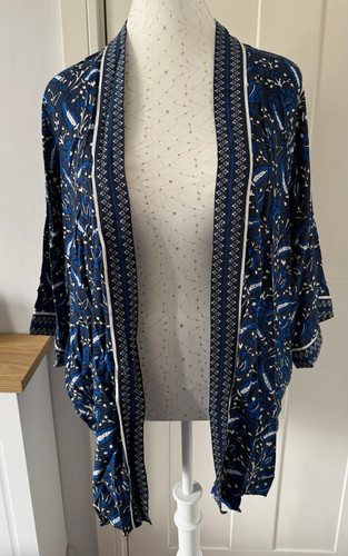 Part two blue floral - blue,