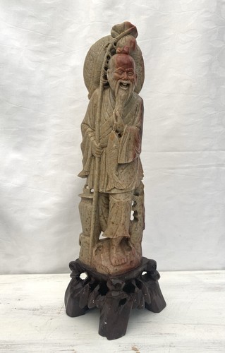 Antique soapstone chinese - antique,