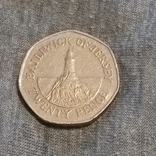 20p coin 2012 bailiwick of