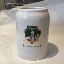 Vintage German Stein - Schwaben Brau Stoneware Mug Beer stein tankard