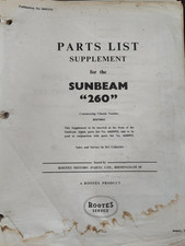 SUNBEAM TIGER 260 ORIGINAL