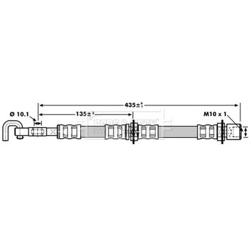 Borg beck brake hydraulic - beck,