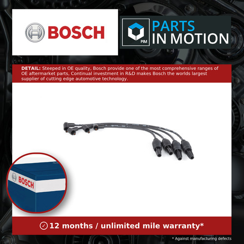 Leads ignition cables set - ignition,
