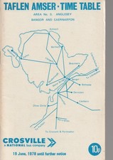 CROSVILLE BUS TIMETABLE BOOK