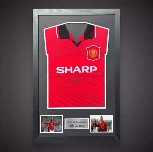Eric cantona signed and - cantona,,