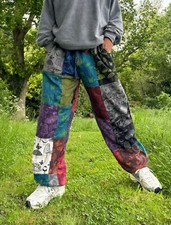 Hippie Patchwork Pants|  Sun